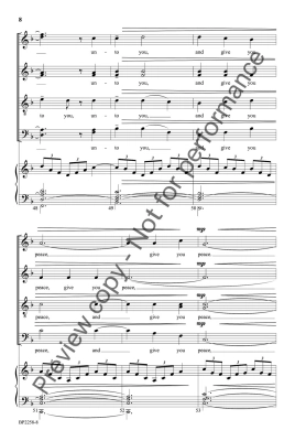 Divine Encounter: III. The Blessing - Courtney - SATB