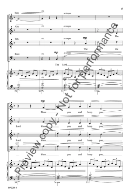 Divine Encounter: III. The Blessing - Courtney - SATB