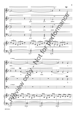 Divine Encounter: III. The Blessing - Courtney - SATB