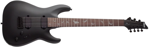 Schecter - Damien-7 7-String Electric Guitar - Satin Black