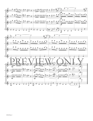 Cubano - Smallman - Saxophone Quartet - Score/Parts