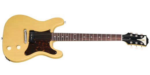 Epiphone - USA Collection Coronet Electric Guitar with Hardshell Case - TV Yellow
