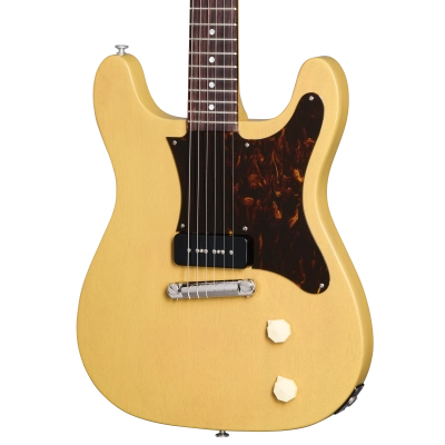 USA Collection Cornet Electric Guitar with Hardshell Case - TV Yellow