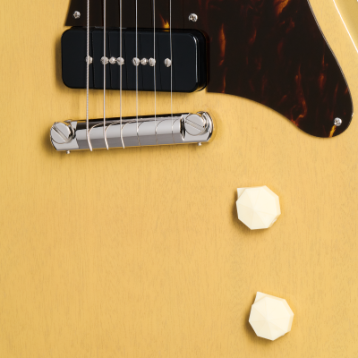 USA Collection Coronet Electric Guitar with Hardshell Case - TV Yellow