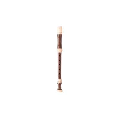 Aulos - Hakas Alto 3-Piece Recorder - Light Brown