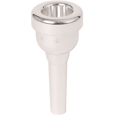 Besson - Tenor Horn Mouthpiece - 4, Silver-Plated