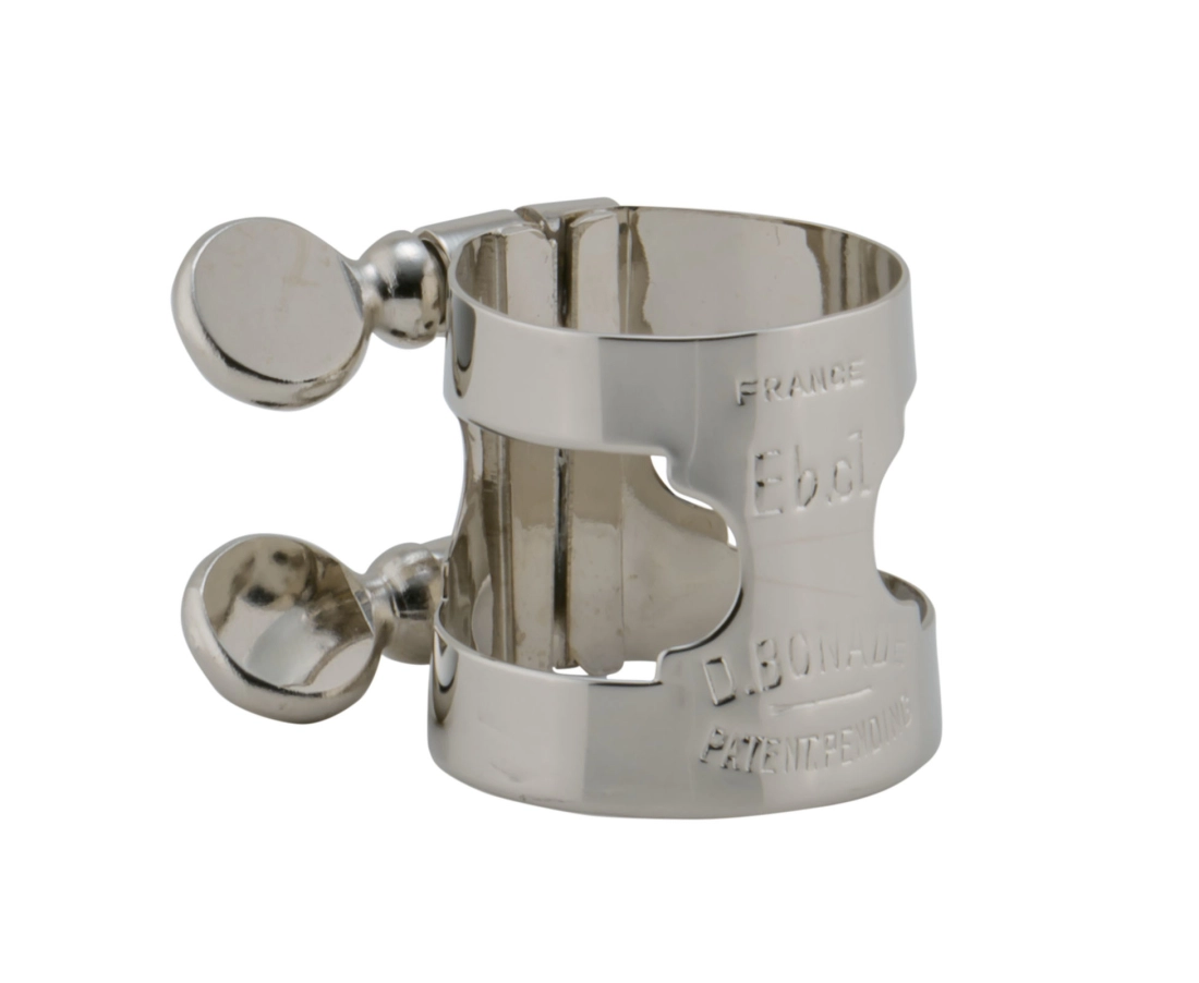 Eb Clarinet Reverse Ligature - Nickel