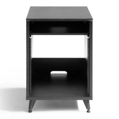 Elite Series Furniture Desk 10U Rack - Black