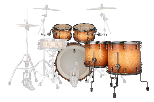 Black Panther Design Lab Versatus 5-Piece Shell Pack (22,10,12,14,16) - Peach Burl Burst