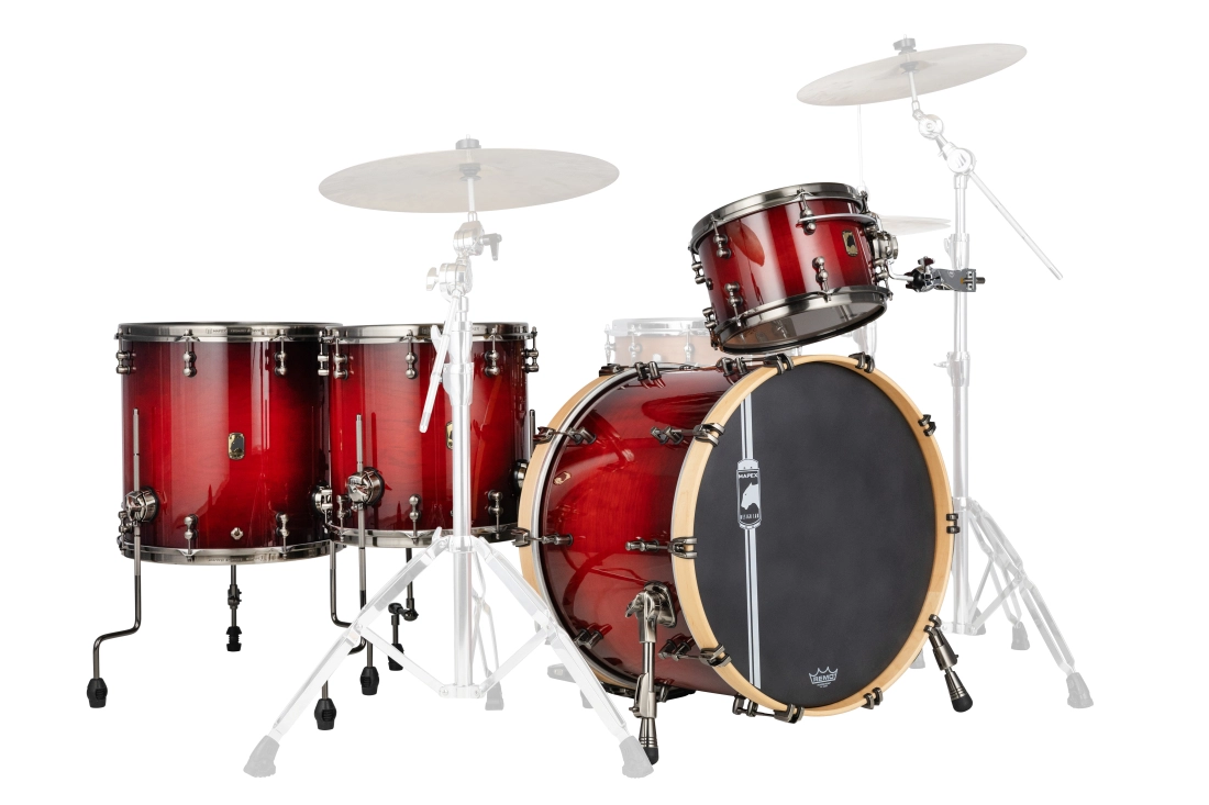 Black Panther Design Lab Cherry Bomb 4-Piece Shell Pack (22,12,14,16) - Rose Burst