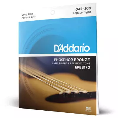 DAddario - EPBB170 - Phosphor Bronze Acoustic Long Scale 45-100