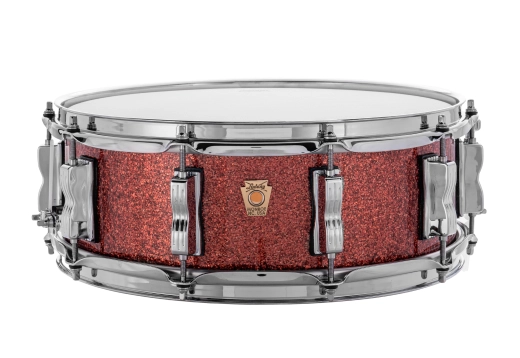 Ludwig Drums - Classic Maple 5x14 Snare Drum - Copper Hybrid Sparkle