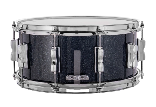 Classic Maple 6.5x14\'\' Snare Drum - Black Hybrid Sparkle