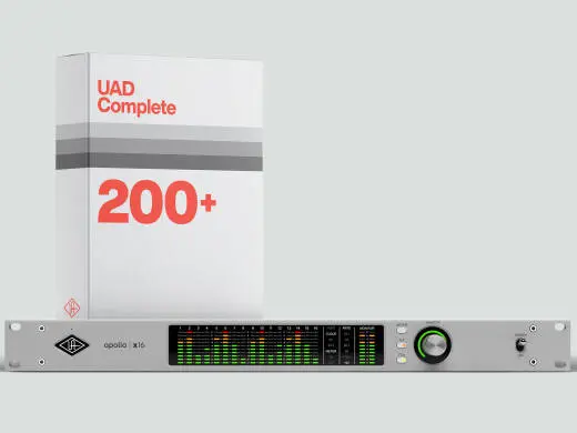 Universal Audio - Apollo x16 | Gen 2  Thunderbolt Audio Interface - UAD Complete