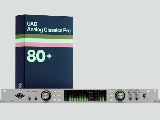 Universal Audio - Apollo x8 | Gen 2 Thunderbolt Audio Interface - UAD Analog Classics Pro