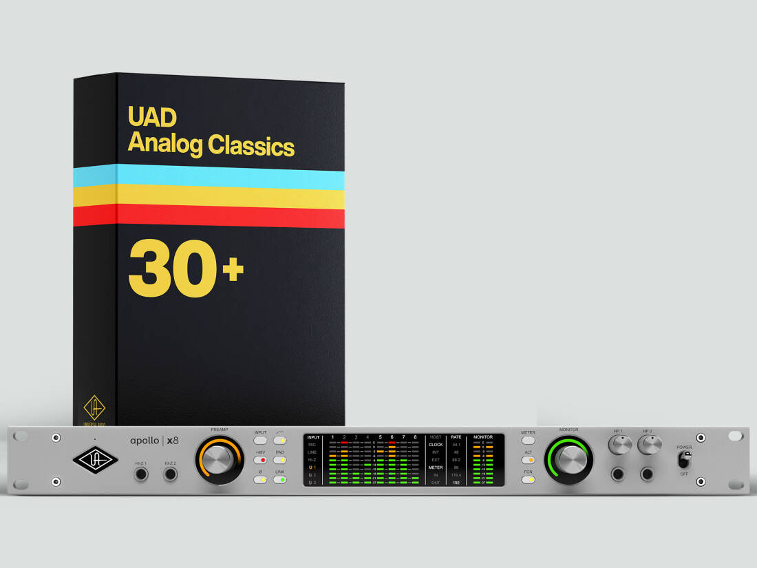 Apollo x8 | Gen 2  Thunderbolt Audio Interface - UAD Analog Classics