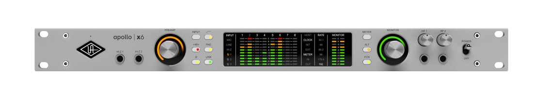 Apollo x6 Gen 2 Thunderbolt Audio Interface - Studio+ Edition