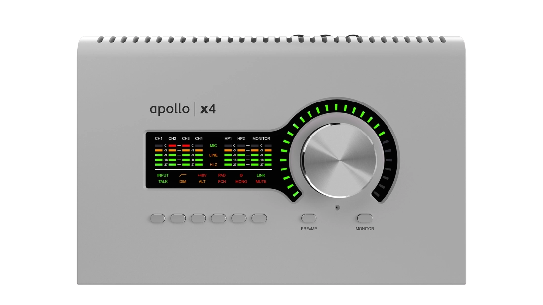 Apollo x4 Gen 2 Thunderbolt Audio Interface - Studio+ Edition