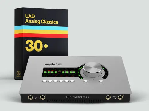 Universal Audio - Apollo x4 | Gen 2  Thunderbolt Audio Interface - UAD Analog Classics