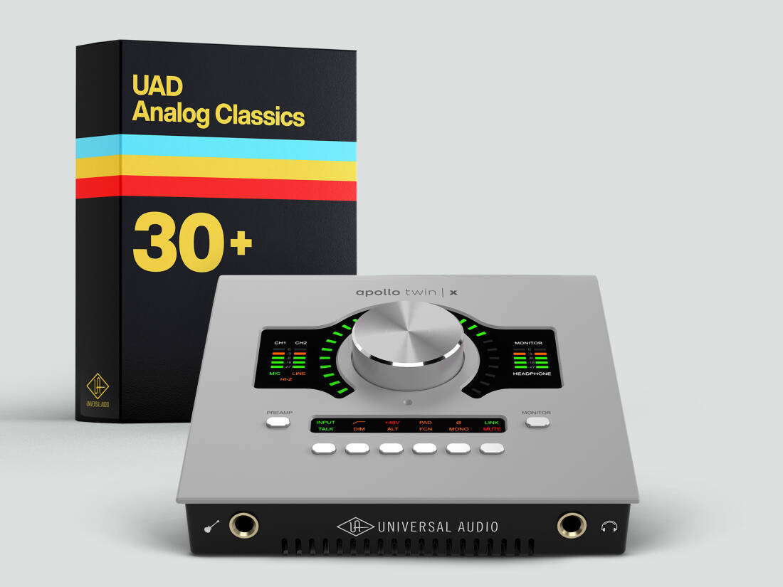 Apollo Twin X DUO | Gen 2  Thunderbolt Audio Interface  - UAD Analog Classics