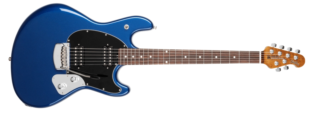 StingRay RS Electric Guitar with Case - Lakeside Blue