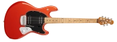 Ernie Ball Music Man - StingRay RS Electric Guitar with Case - Blood Orange