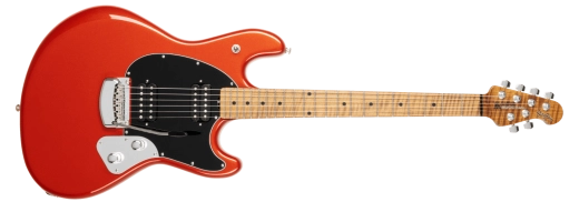 Ernie Ball Music Man - StingRay RS Electric Guitar with Case - Blood Orange