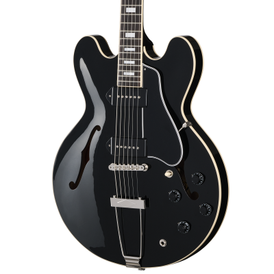 ES-330 Electric Guitar with Hardshell Case - Ebony