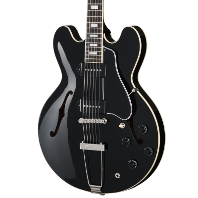 ES-330 Electric Guitar with Hardshell Case - Ebony