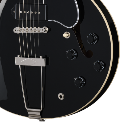 ES-330 Electric Guitar with Hardshell Case - Ebony