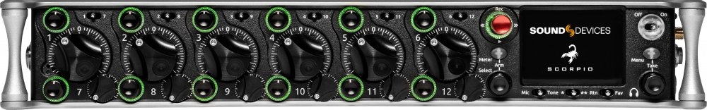 Scorpio 32-Channel Portable Mixer/Recorder