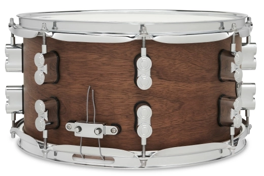 20-Ply Limited Edition Maple/Walnut 7x13\'\' Snare Drum - Natural Walnut