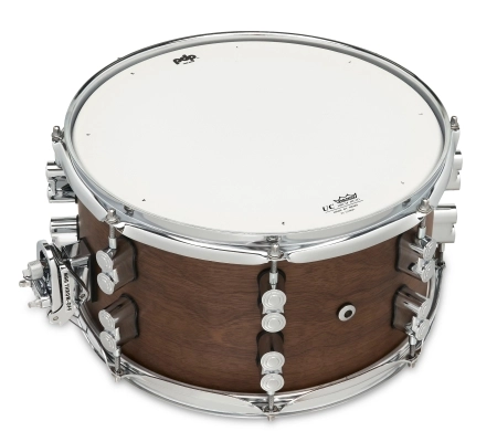 20-Ply Limited Edition Maple/Walnut 7x13\'\' Snare Drum - Natural Walnut