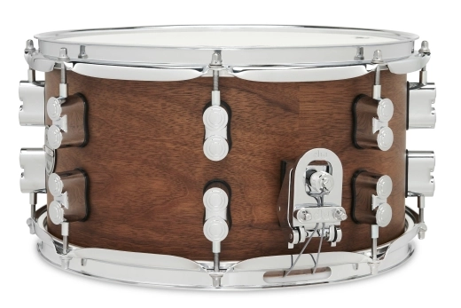 20-Ply Limited Edition Maple/Walnut 7x13\'\' Snare Drum - Natural Walnut