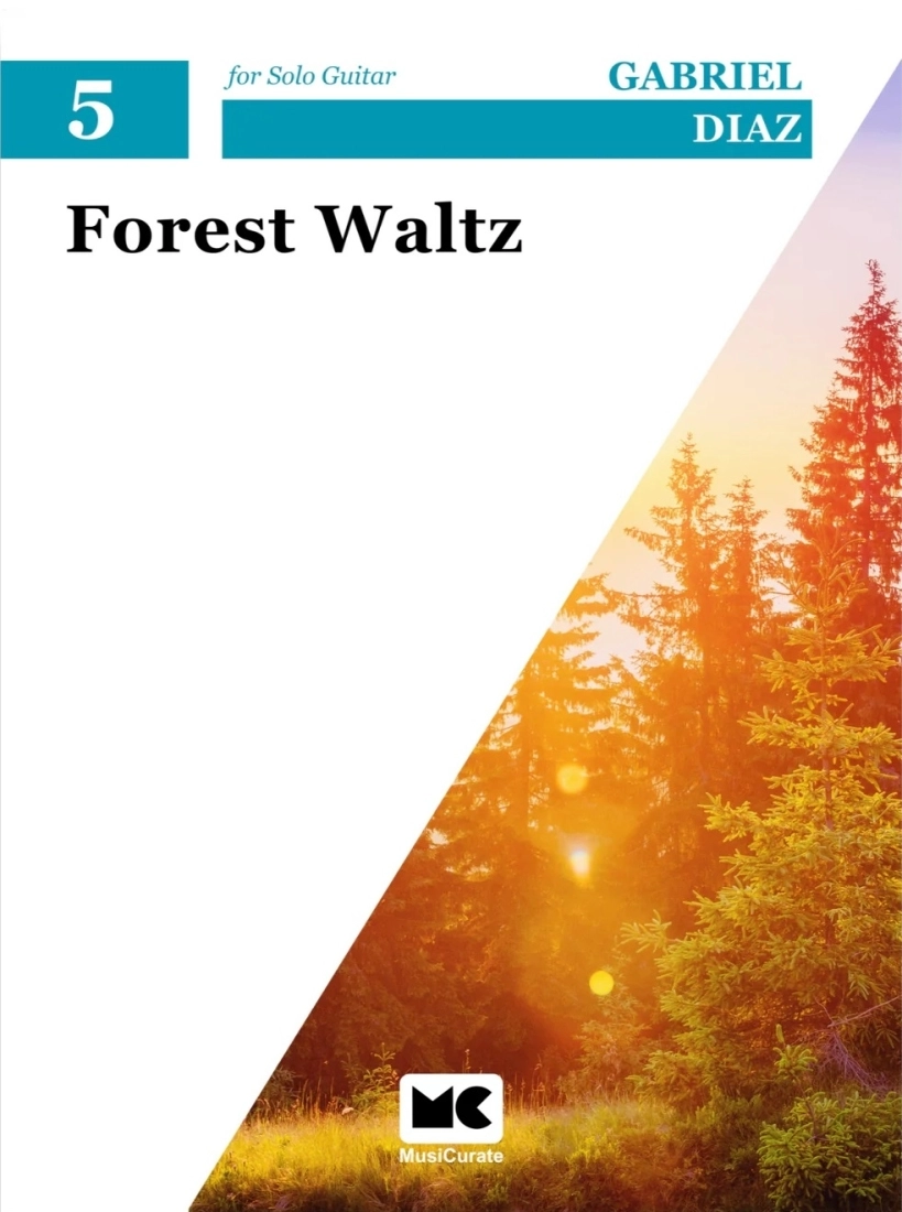 Forest Waltz - Diaz - Classical Guitar - Book