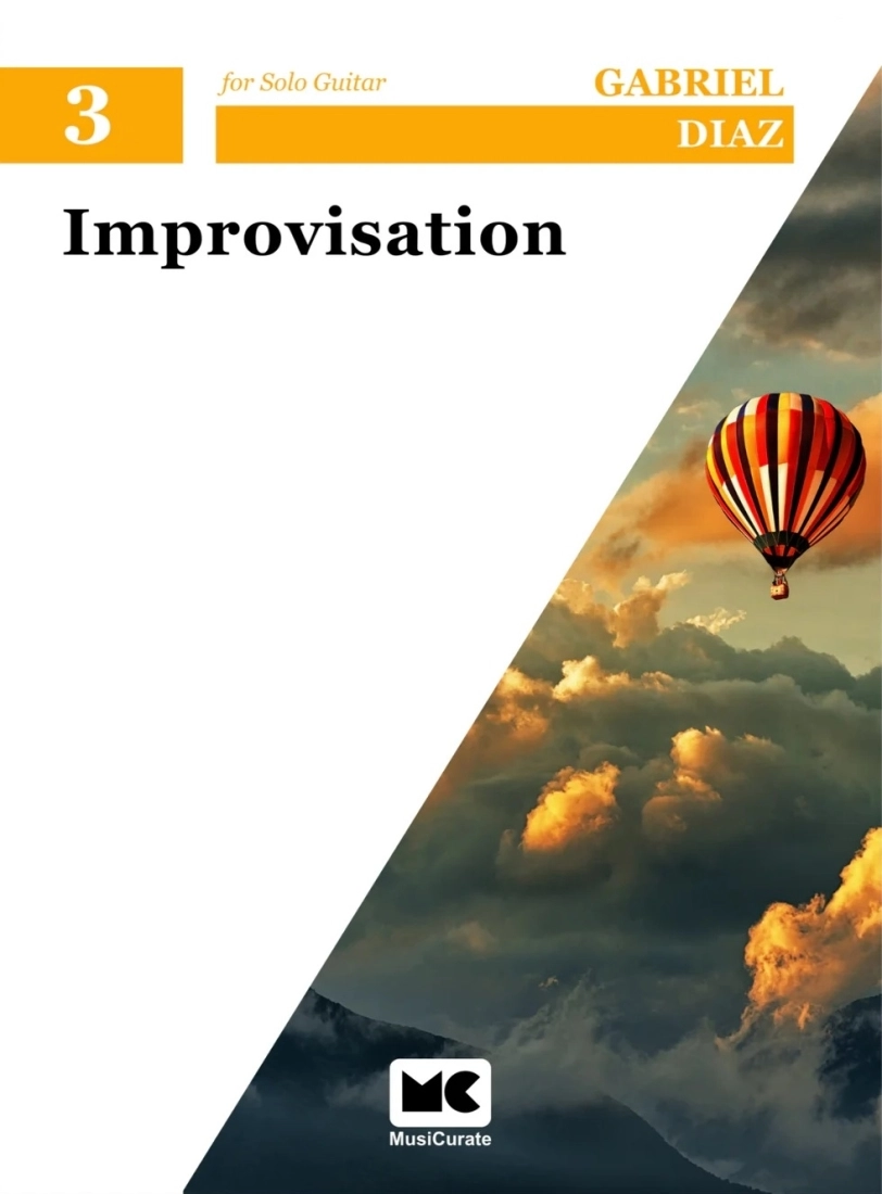 Improvisation - Diaz - Classical Guitar - Book