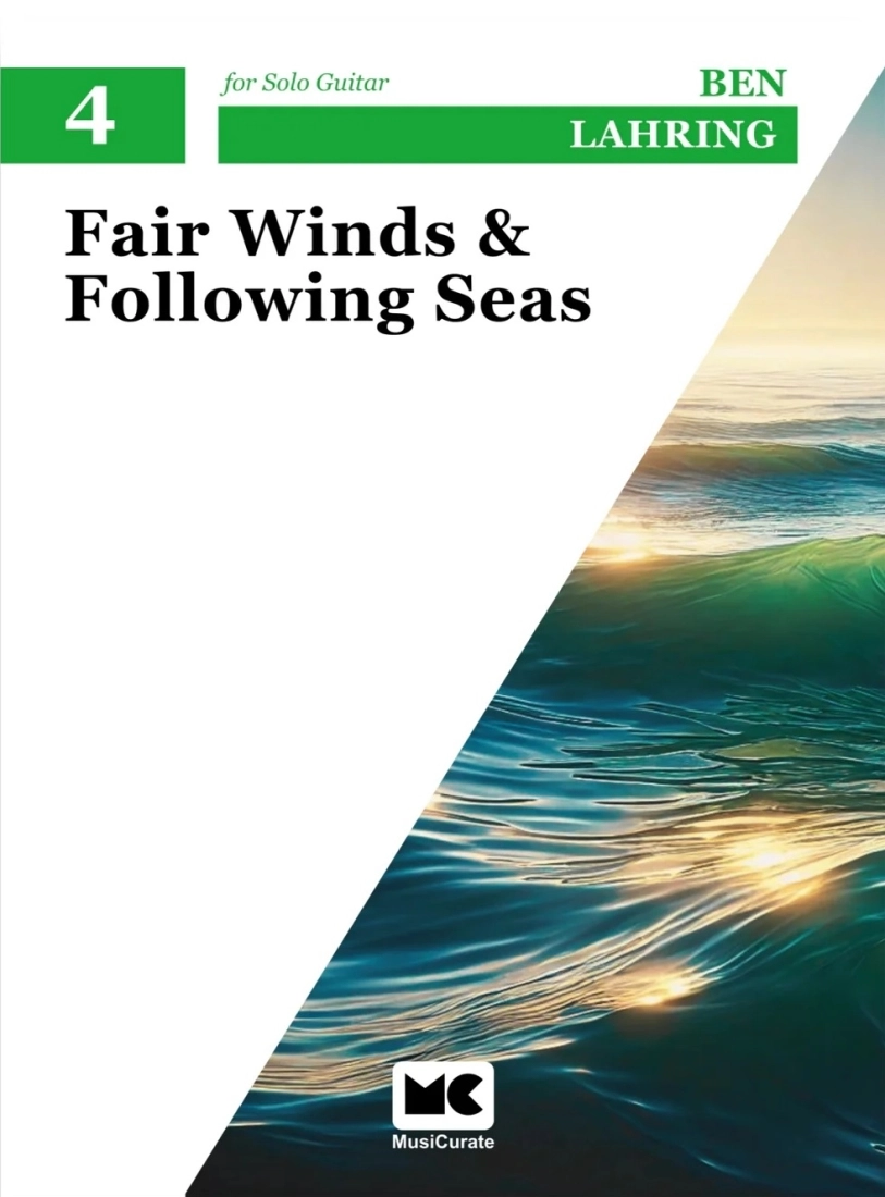 Fair Winds & Following Seas - Lahring - Classical Guitar - Book