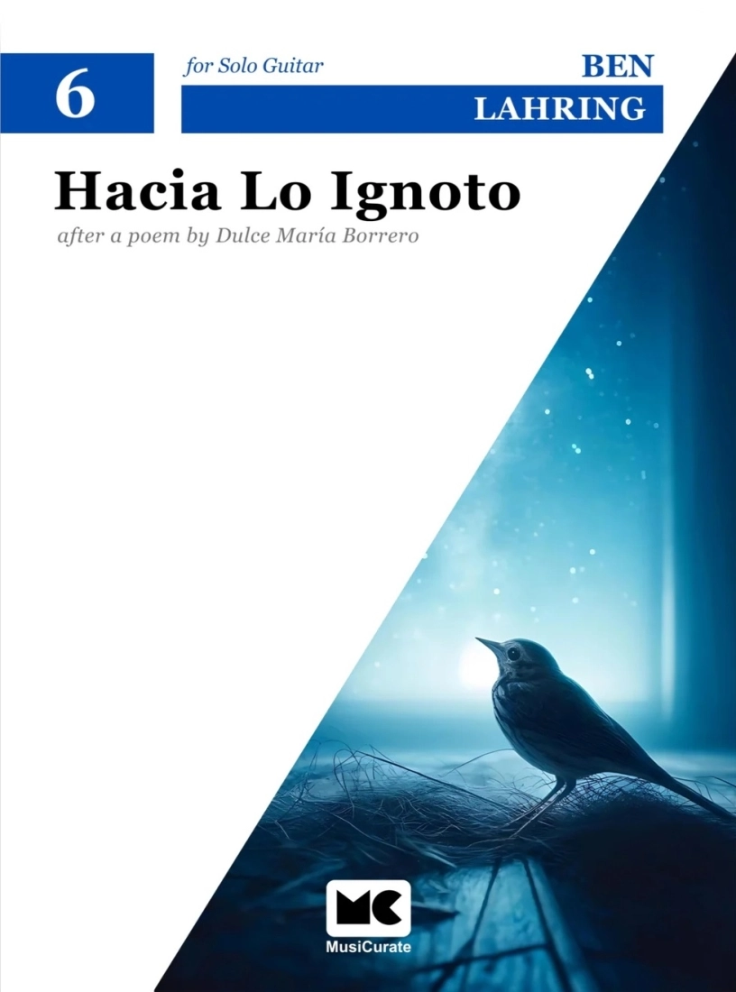 Hacia Lo Ignoto - Lahring - Classical Guitar - Book