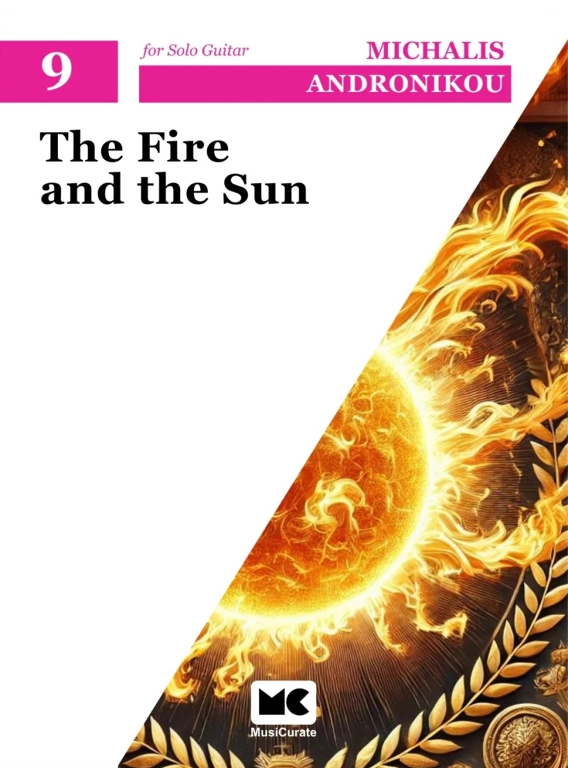 The Fire and The Sun - Andronikou  - Classical Guitar - Book