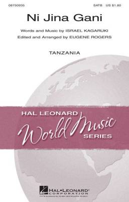Hal Leonard - Ni Jina Gani