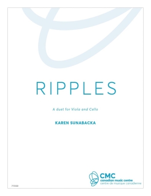 Canadian Music Centre - Ripples: A duet for Viola and Cello - Sunabacka - Viola/Cello - Book