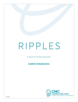 Canadian Music Centre - Ripples: A duet for Viola and Cello - Sunabacka - Viola/Cello - Book