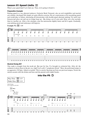 Total Picking Control: Expanded Speed Mechanics for Guitar - Stetina - Guitar - Book/Media Online