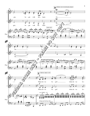 Begin With the Heart - Hokanson - 3pt any combination