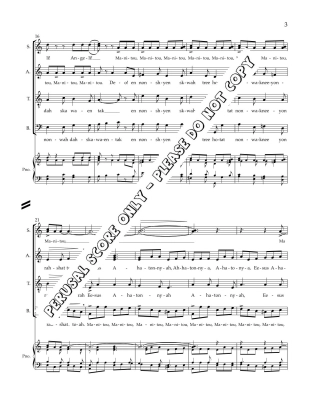 Wyandot\'s Realm (Huron Carol) - Balfour - SATB