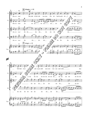 Wyandot\'s Realm (Huron Carol) - Balfour - SATB