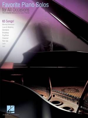 Hal Leonard - Favorite Piano Solos for All Occasions