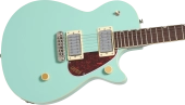 Streamliner Jet Club Single-Cut with Wraparound, Laurel Fingerboard - Mint Metallic