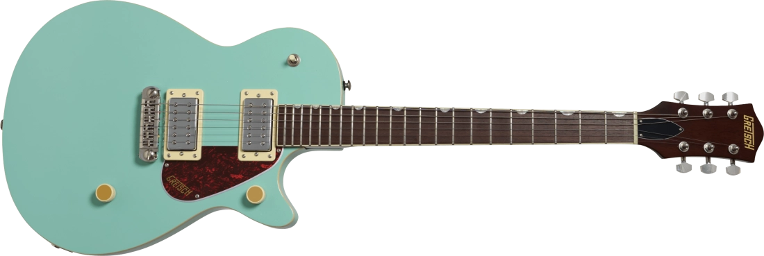 Streamliner Jet Club Single-Cut with Wraparound, Laurel Fingerboard - Mint Metallic