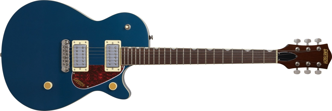 Streamliner Jet Club Single-Cut with Wraparound, Laurel Fingerboard - Dark Denim